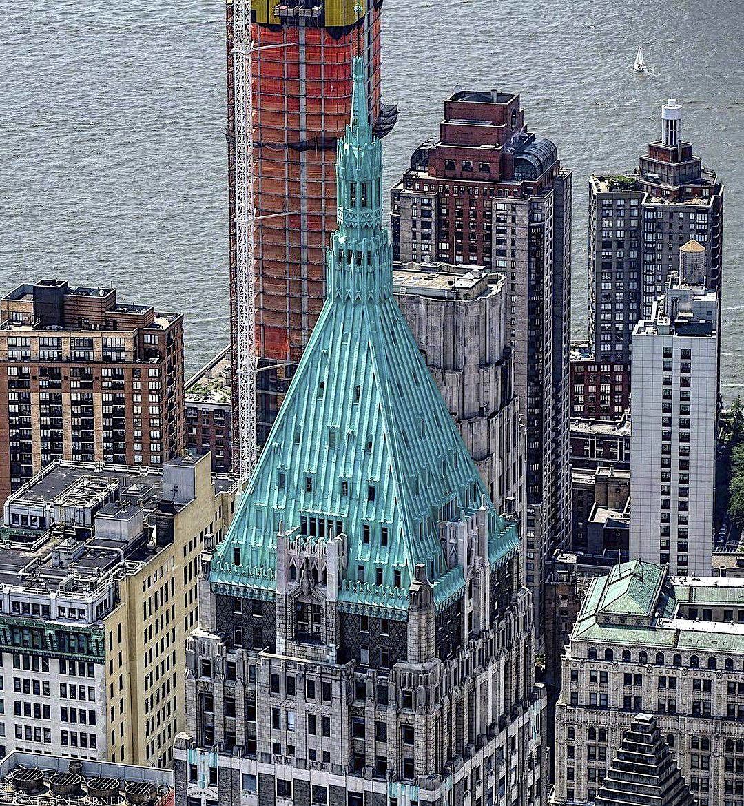New York City Aerial Photography - Trump
