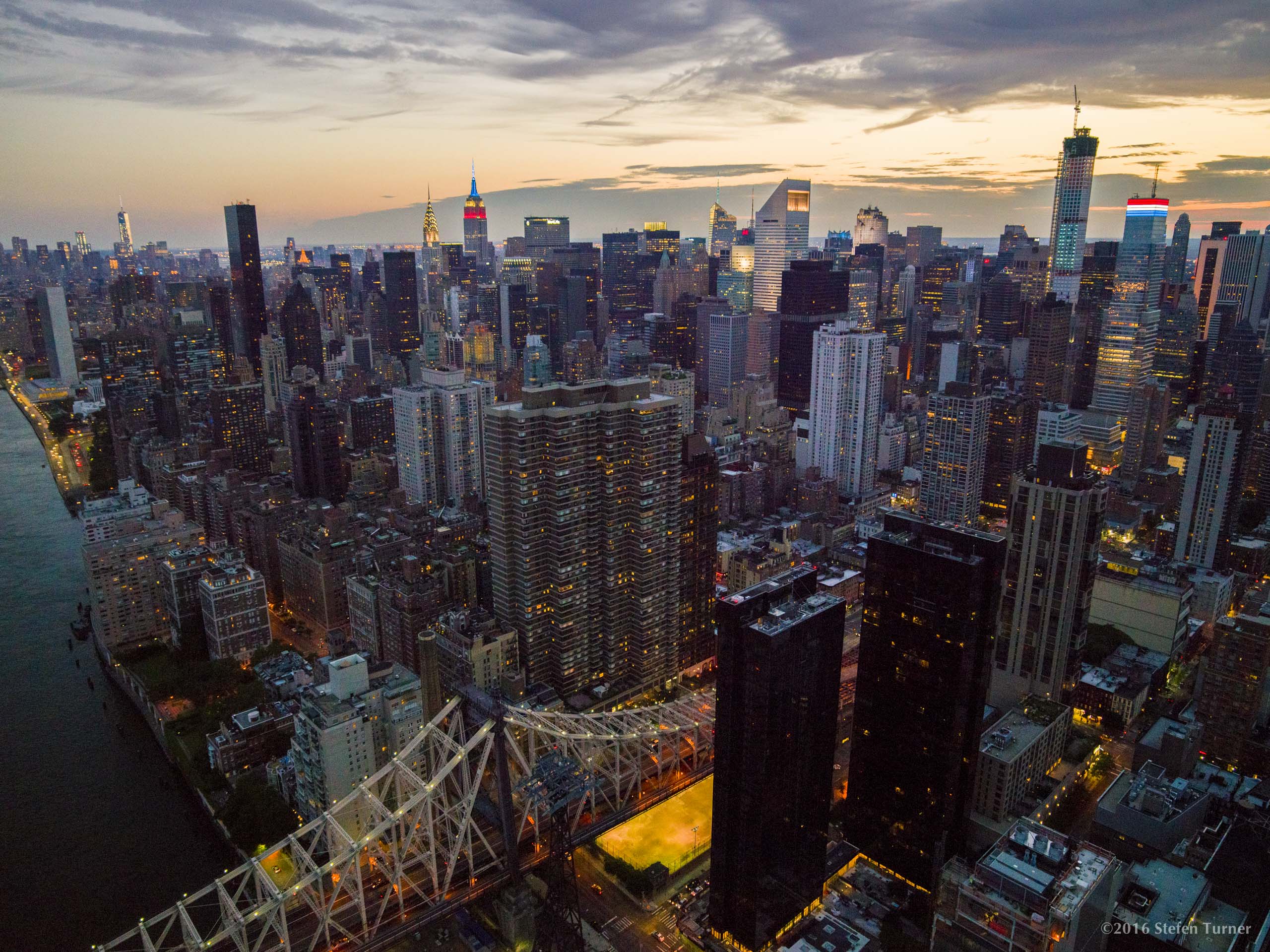 New York City aerial photography by Stefen Turne