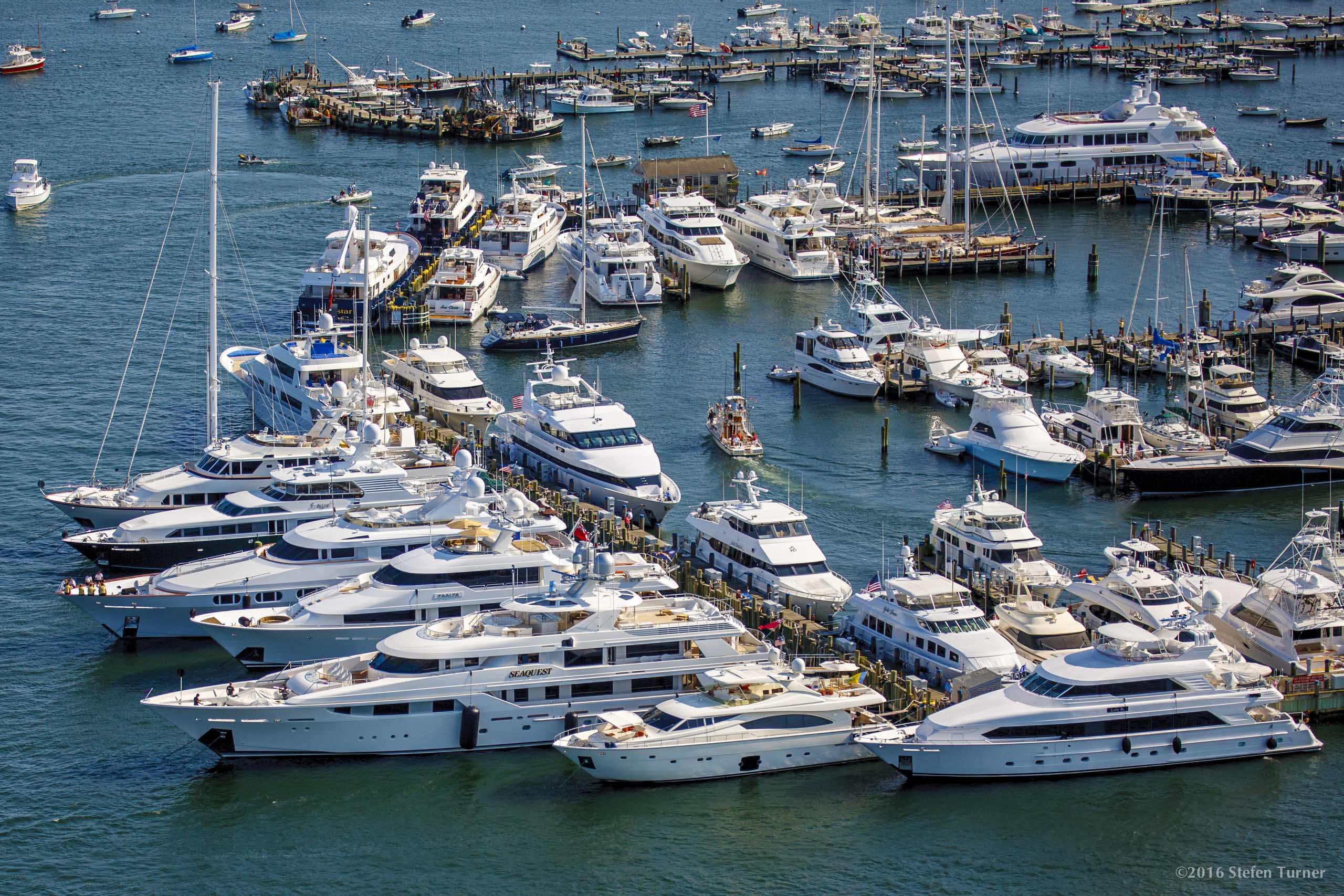 Aerial Photography of Yachts and Ships by Stefen Turner