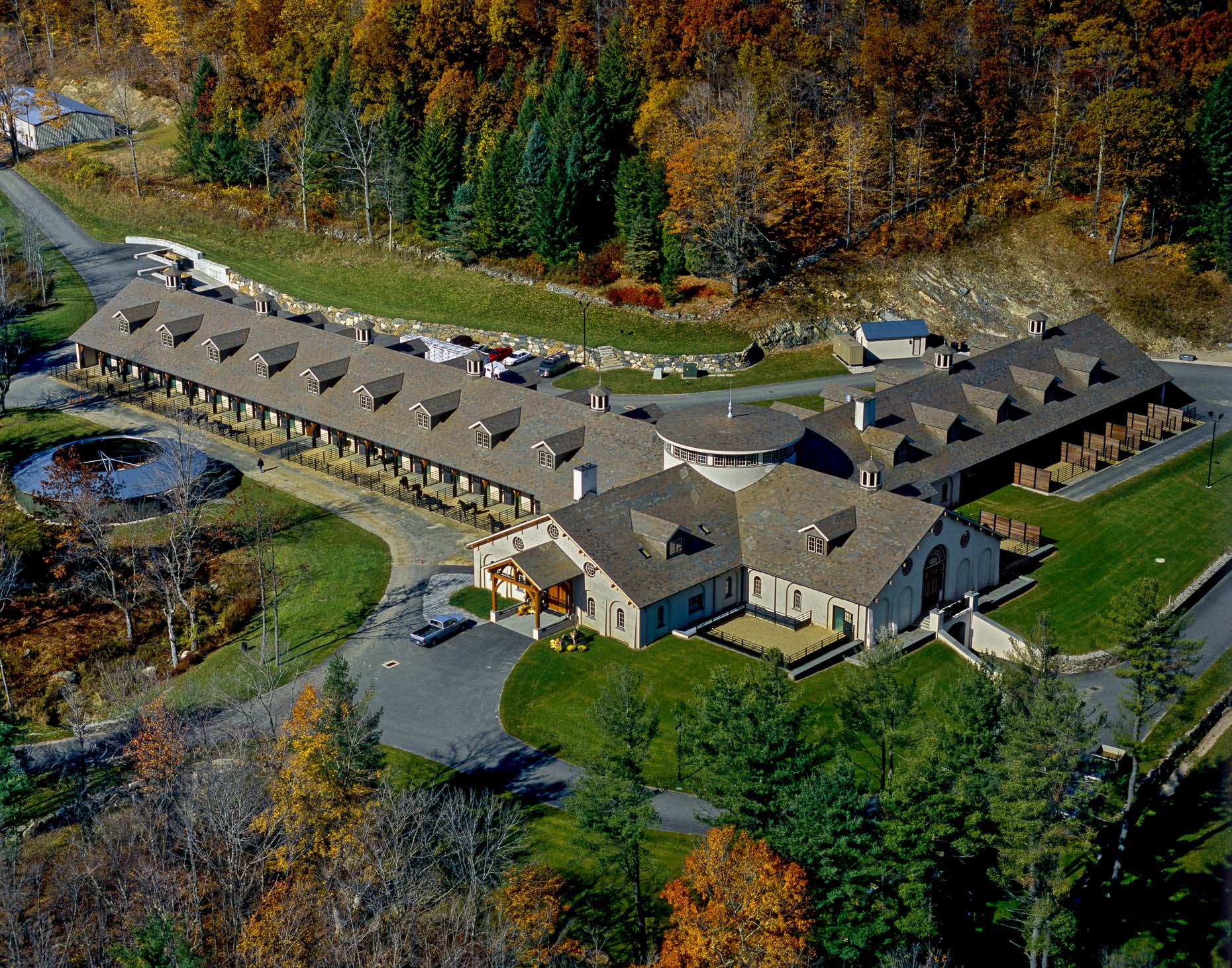 Aerial Photography of NY CT Horse Farms