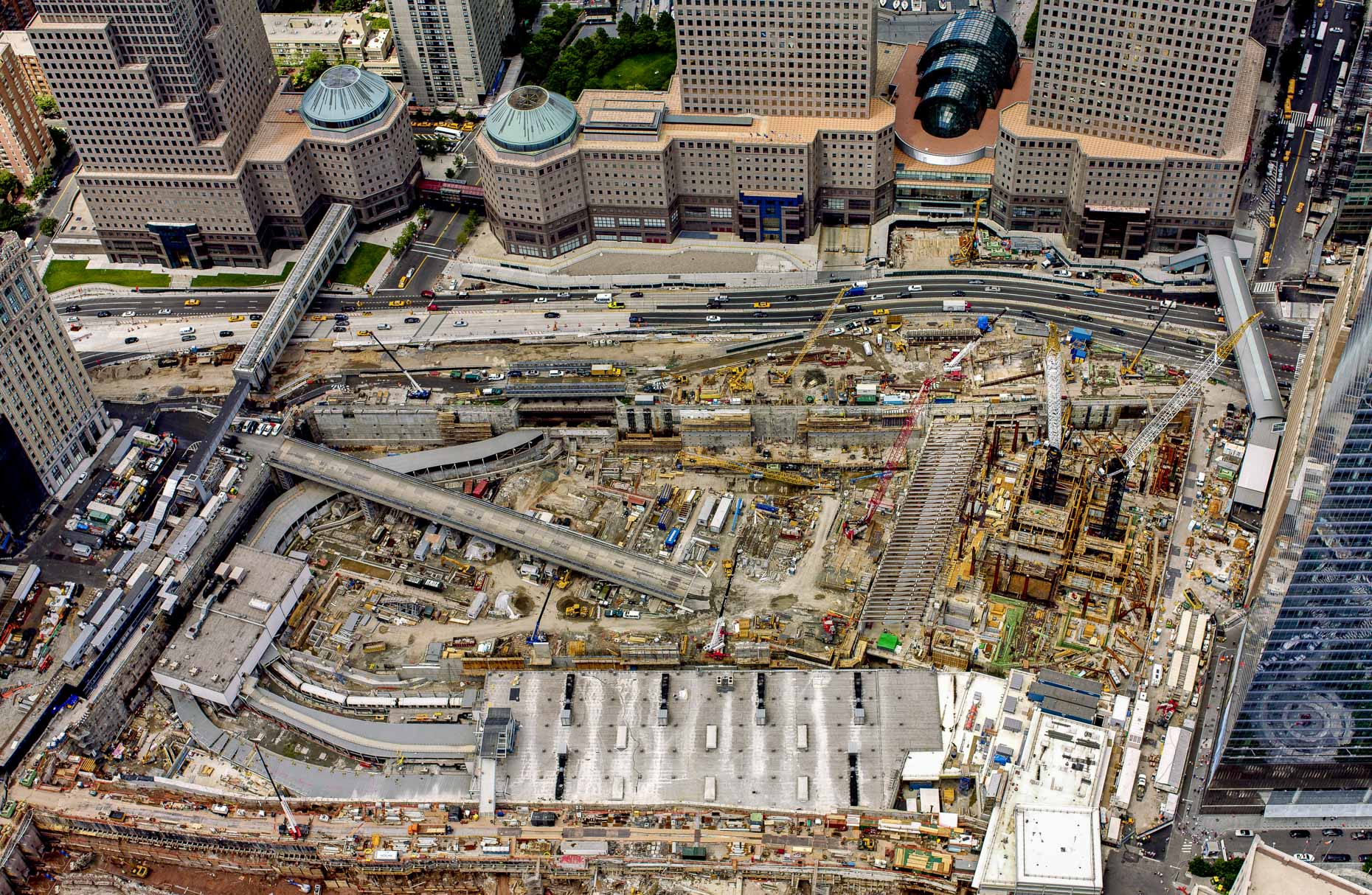 New York City aerial photography | Ground Zero - World Trade Center