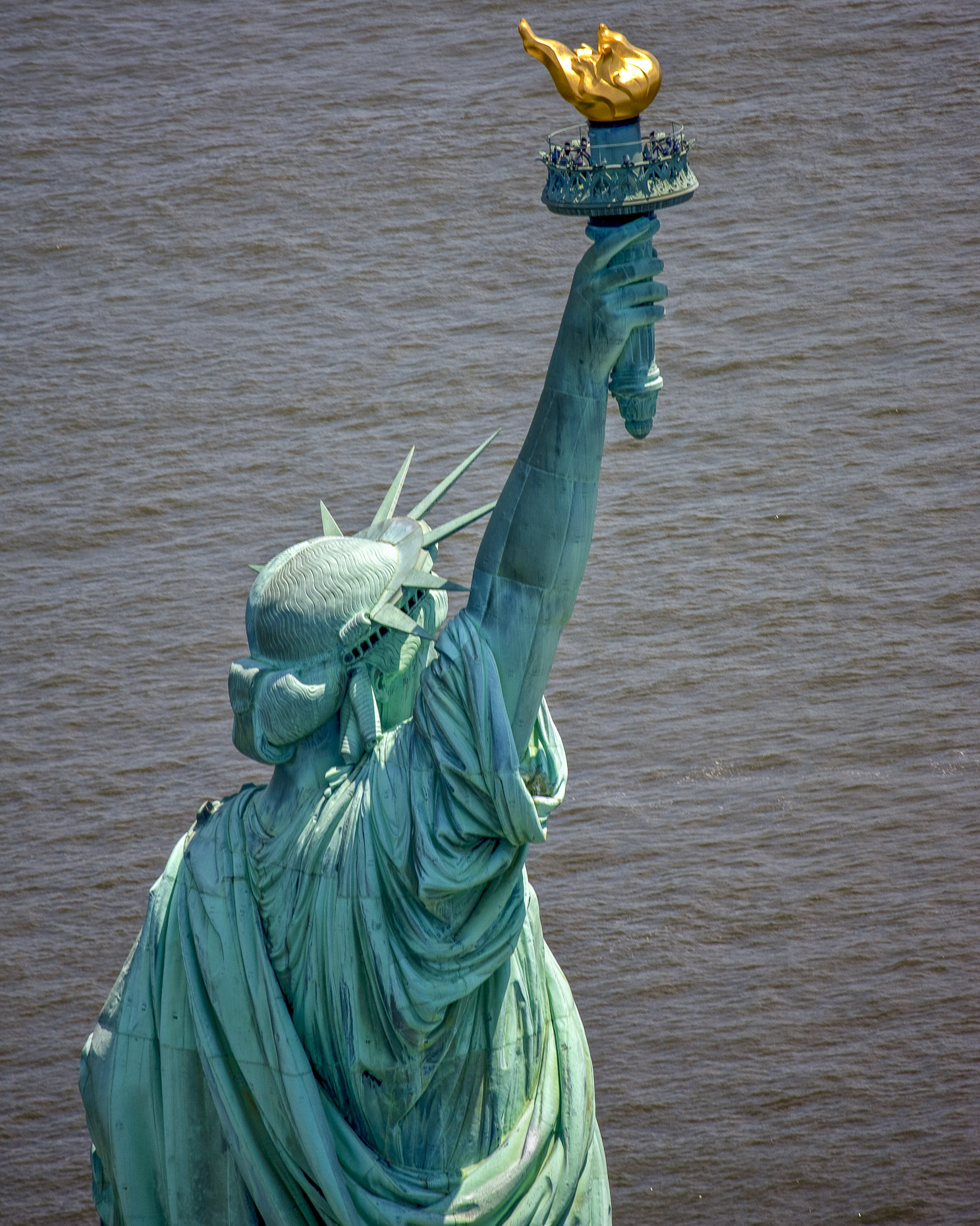 New York City aerial photography | Statue of Liberty