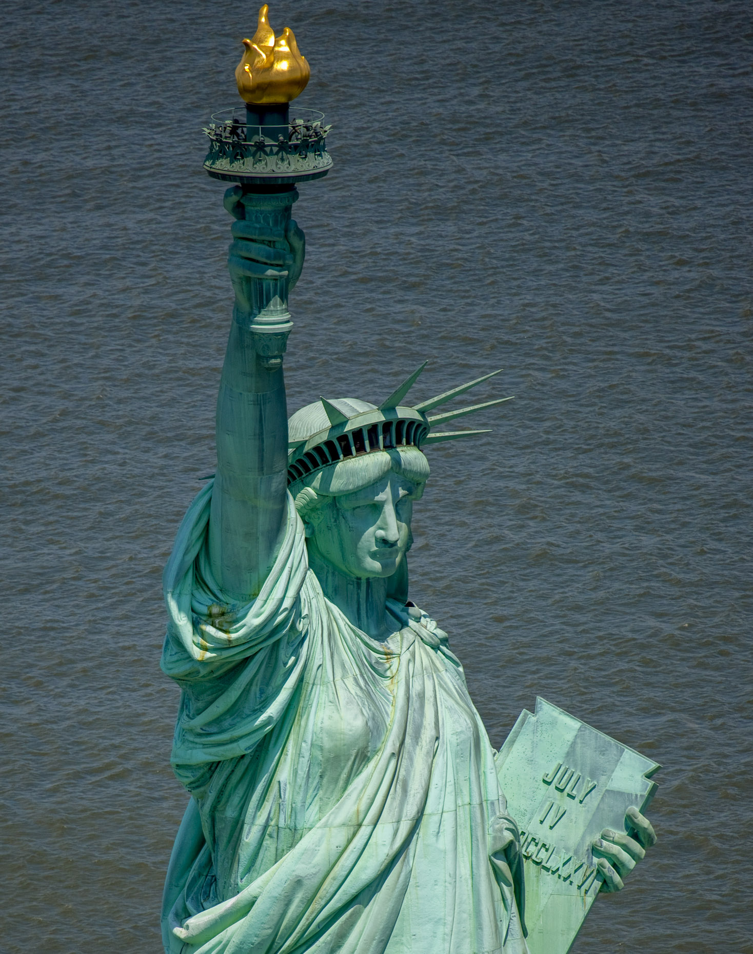 New York City aerial photography | Statue of Liberty