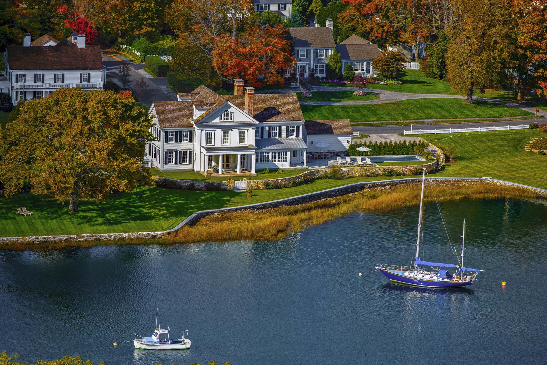 Connecticut aerial photography Stefen Turner architectural photographer Greenwich